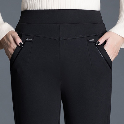 Γυναικείο ψηλόμεσο φλις παντελόνι με τσέπη