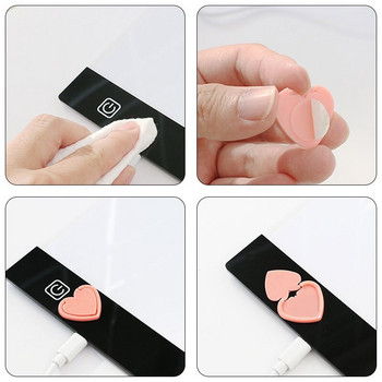 Νέο 5D DIY Diamond Painting Tool Love Heart Shape Button Cover for A4 A3 Led Light Pad Power Swtich Cover Anti-Touch Protection