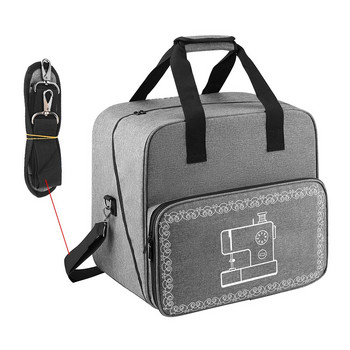 Чанта за шевна машина с голям капацитет Преносима чанта за съхранение на прежди за пътуване Чанта за домашен органайзер Аксесоари за шевна машина