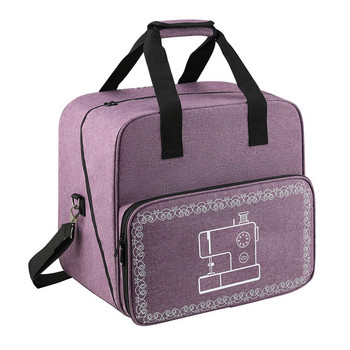 Чанта за шевна машина с голям капацитет Преносима чанта за съхранение на прежди за пътуване Чанта за домашен органайзер Аксесоари за шевна машина