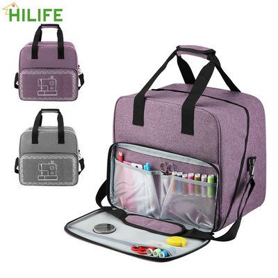 Large Capacity Sewing Machine Bag Portable Travel Thread Yarn Storage Tote Home Organizer Bags Sewing Machine Accessories