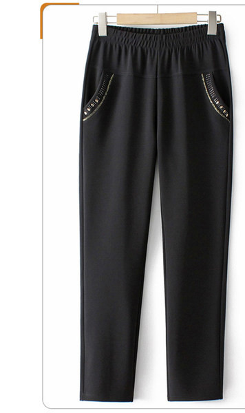 Naiste fliispüksid tasku ja trükiga