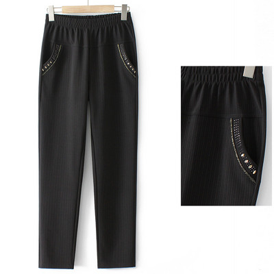 Naiste fliispüksid tasku ja trükiga