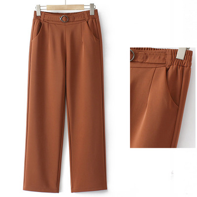 Naiste vabaaja püksid elastse vöökohaga