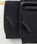 Casual γυναικείο παντελόνι με τσέπη και πέτρες