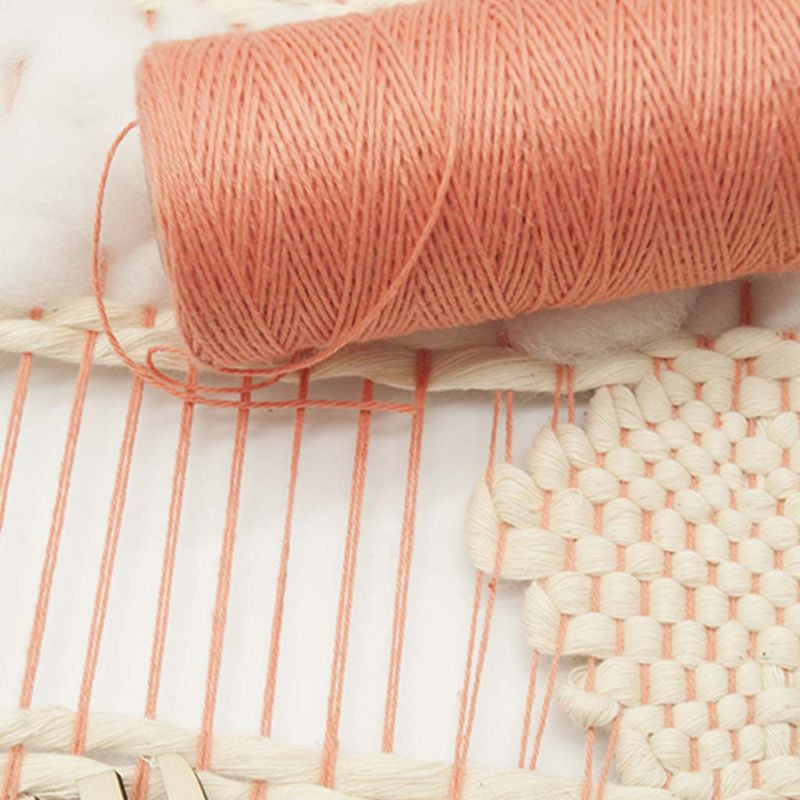 N58C 4 kom/set Prirodni drveni štap Igla za pletenje Razboj za tkanje Pređa za osnove DIY Ručni radovi