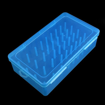 42PCS Пластмасова прозрачна кутия за конци Домакински шевни конци Кутия за съхранение Куфар Контейнер Craft Макара Кутия за съхранение