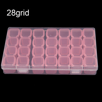 42vnt plastikinė permatoma siūlų dėžė buitinė siuvimo siūlų laikymo dėžė lagaminas konteineris amatų ritės laikymo dėžutė