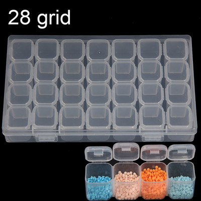 42vnt plastikinė permatoma siūlų dėžė buitinė siuvimo siūlų laikymo dėžė lagaminas konteineris amatų ritės laikymo dėžutė