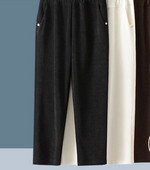 Naiste sportlikud vabaaja püksid taskuga