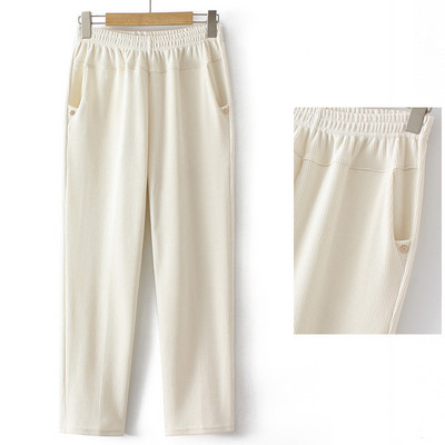 Naiste sportlikud vabaaja püksid taskuga