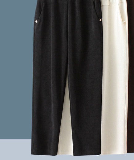 Naiste sportlikud vabaaja püksid taskuga