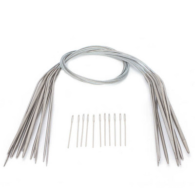 Kör alakú kötőtűk Kényelmes kötőtűk, tartósak barátok számára, professzionális használatra családoknak általános használatra