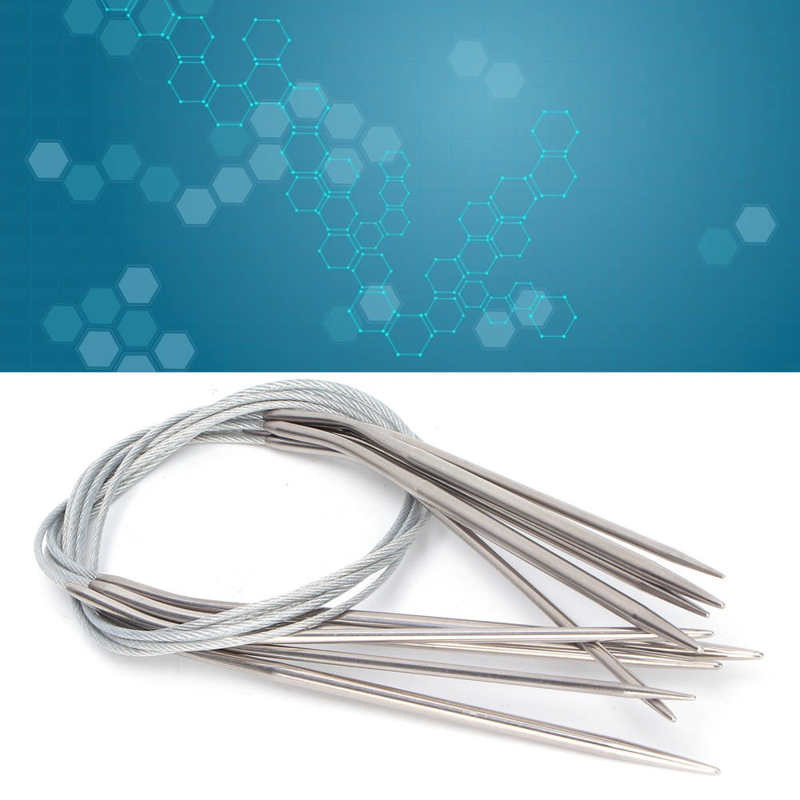 Kör alakú kötőtűk Kényelmes kötőtűk, tartósak barátok számára, professzionális használatra családoknak általános használatra