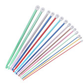 RORGETO 35 cm heegelnõelad mitmevärvilisest alumiiniumist Tuneesia Afganistani majapidamises käsitsi valmistatud kudumisvardad DIY käsitöötööriistad 2,5–11 mm