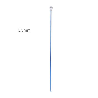 RORGETO 35 cm heegelnõelad mitmevärvilisest alumiiniumist Tuneesia Afganistani majapidamises käsitsi valmistatud kudumisvardad DIY käsitöötööriistad 2,5–11 mm