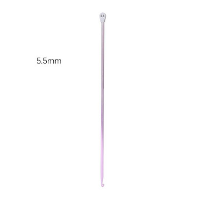 RORGETO 35 cm heegelnõelad mitmevärvilisest alumiiniumist Tuneesia Afganistani majapidamises käsitsi valmistatud kudumisvardad DIY käsitöötööriistad 2,5–11 mm