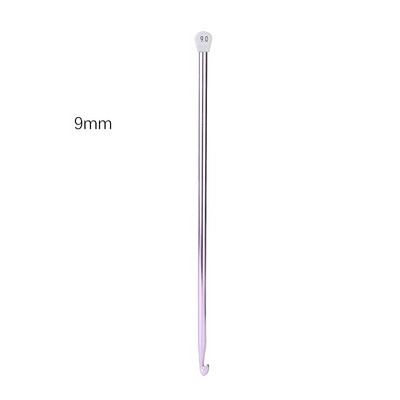 RORGETO 35 cm heegelnõelad mitmevärvilisest alumiiniumist Tuneesia Afganistani majapidamises käsitsi valmistatud kudumisvardad DIY käsitöötööriistad 2,5–11 mm