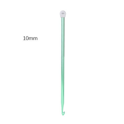 RORGETO 35 cm heegelnõelad mitmevärvilisest alumiiniumist Tuneesia Afganistani majapidamises käsitsi valmistatud kudumisvardad DIY käsitöötööriistad 2,5–11 mm