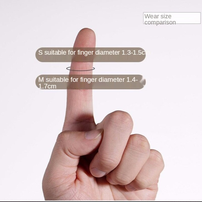 Narukvica za prste Ručno šivani naprstak za kućanstvo, podebljani podesivi pravi bakreni obruč za prste Alati za šivanje