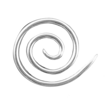 6 бр. Спирален кабел Игла за плетене Извити игли за гоблени Кръг спирален щифт за шиене на прежди Плетачи Бижута