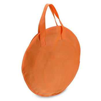 1 бр. Кръгла бродерия 35 см. Преносима оранжева чанта за съхранение на бродерия. Чанта за обръч. Екологична нетъкана чанта за шиене. Органайзер