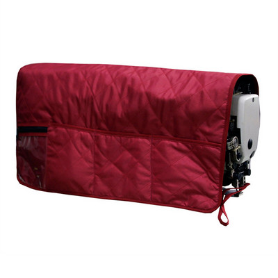 Navlaka za prašinu za šivaći stroj Vodootporna izdržljiva platnena zaštitna navlaka s džepovima Torba za pohranu pribora za šivanje