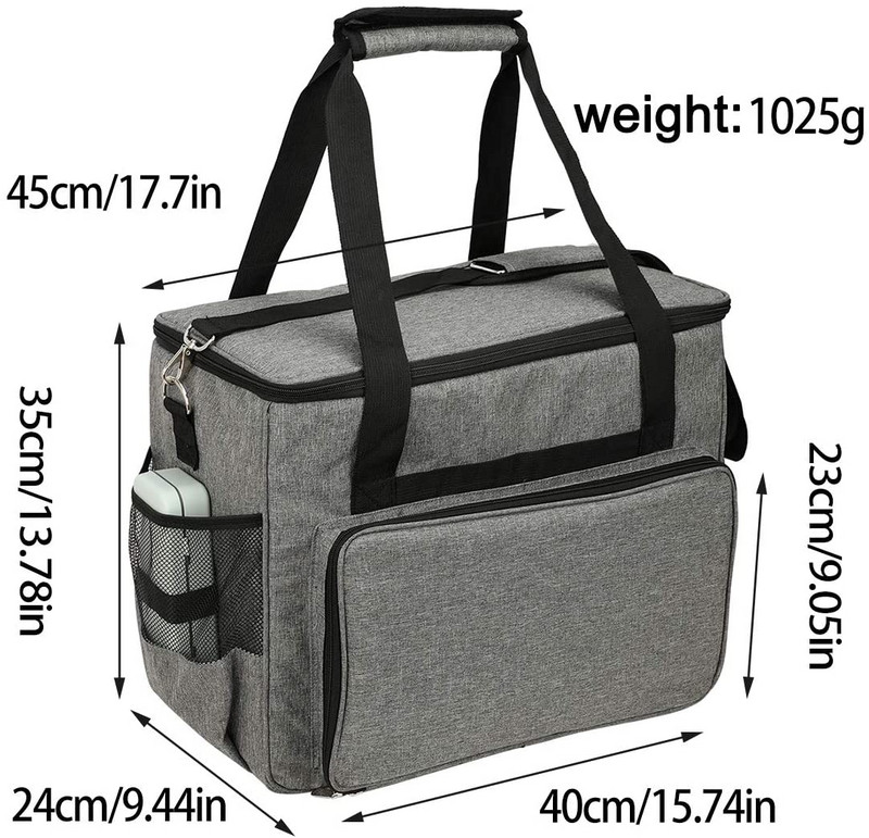 Τσάντες αποθήκευσης ραπτομηχανής μεγάλης χωρητικότητας Tote Πολυλειτουργικό φορητό ταξιδιωτικό σπίτι Organizer Αξεσουάρ ραπτομηχανής