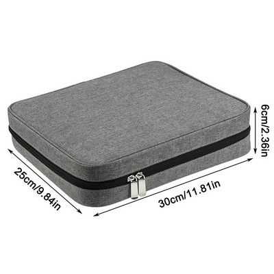 Kudumisvardade ümbris reisikott Korraldaja hoiukott kudumisvardade jaoks Heegelnõelad Õmblustarvikute komplekti kott 30*25cm