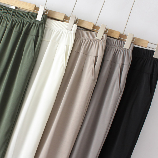 Ženske casual hlače - s džepom