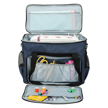 Голяма чанта за шевна машина Контейнер за съхранение Аксесоари Многофункционален преносим домашен органайзер за пътуване Калъф за инструменти за плетене