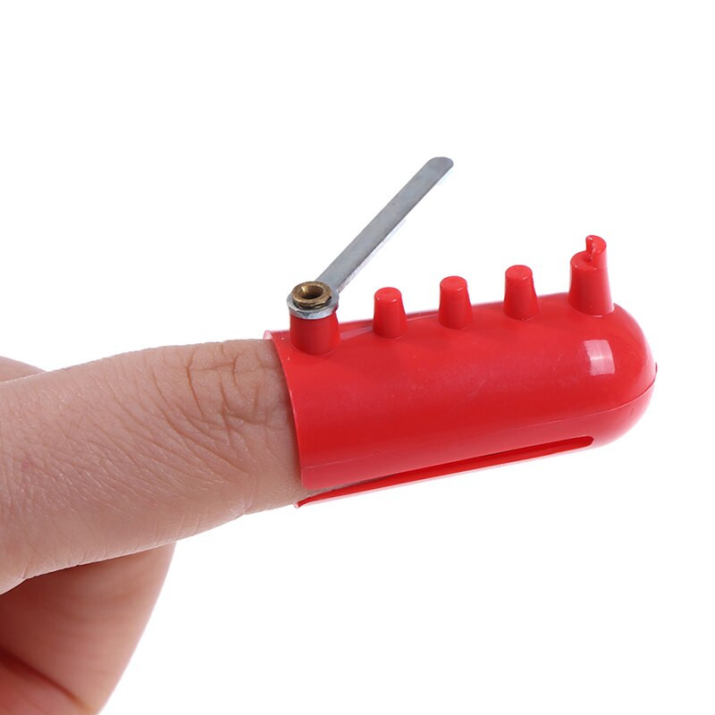 1 τεμ/σετ Finger Splitter Μάλλινο Εργαλείο πλεξίματος 4 Οδηγός νήματος Δαχτυλήθρα Πλαστικό Αξεσουάρ Ραπτικής Βοηθητικό Εργαλείο