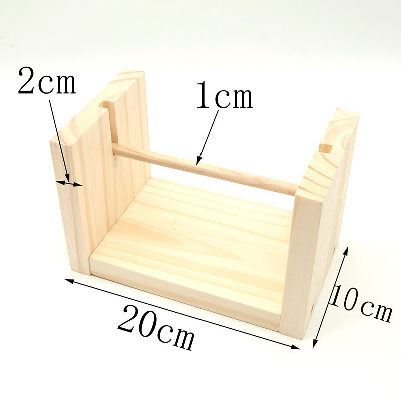 20cm 24cm makramee nööri hoidja Puidust nöörihoidja Kudumine isetegemise tööriist Gobelään kudumistööriistad