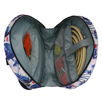 Τσάντα με νήμα Κεντήματος Τσάντα από σφένδαμο Στρογγυλή τσάντα κεντήματος Μπλε πλεκτή τσάντα για ράψιμο Αξεσουάρ ραπτικής πλεκτής κεντητικής προμήθειες Τσάντα αποθήκευσης