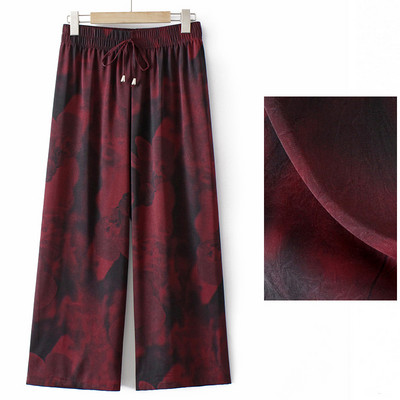 Γυναικείο casual παντελόνι - με κορδόνια