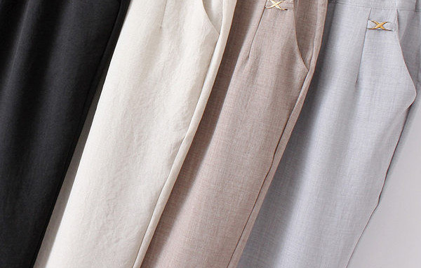 Naiste kõrge vöökohaga elastsed püksid