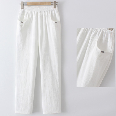 Taskuga vabaaja dressipüksid naistele