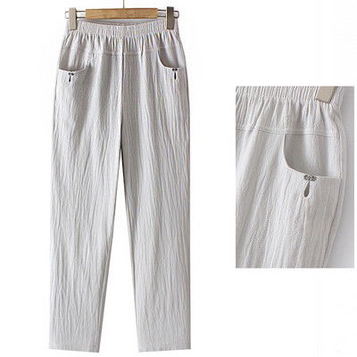 Taskuga vabaaja dressipüksid naistele