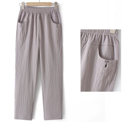 Taskuga vabaaja dressipüksid naistele