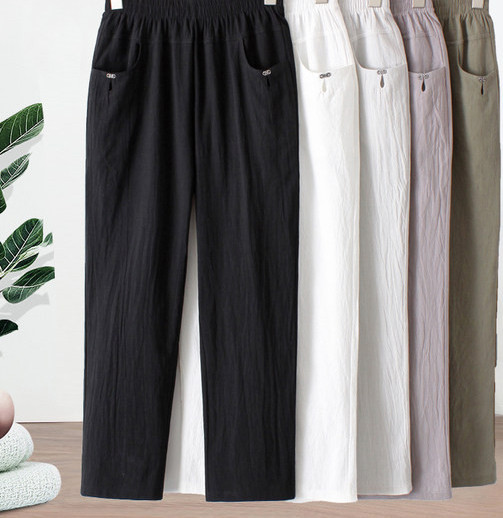 Taskuga vabaaja dressipüksid naistele