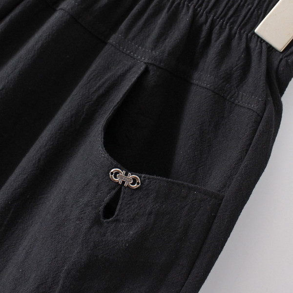 Taskuga vabaaja dressipüksid naistele