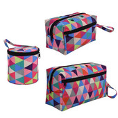 Vandeniui atsparus verpalų mezgimo maišelis nėrimo kabliukai siūlų laikymo krepšys siuvimo rinkinys.