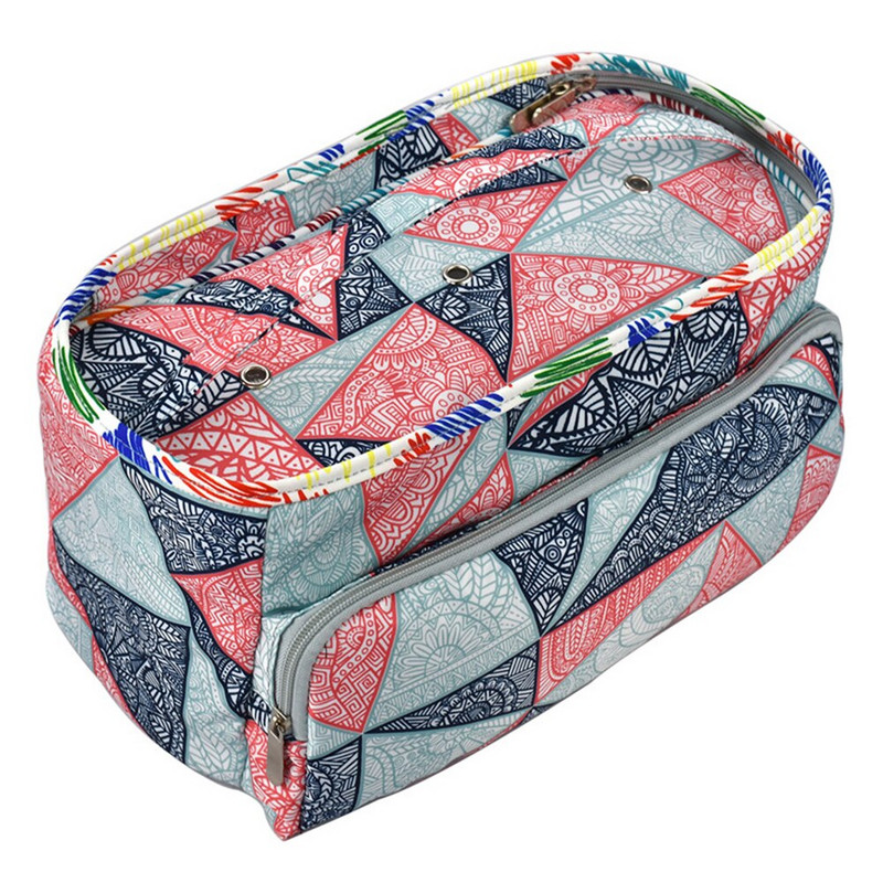 600D Oxford, υφασμάτινο μαλλί DIY Κεντήματα, κροσέ γάντζοι αποθήκευσης, τσάντα για βελόνες πλεξίματος, Εργαλείο για ράψιμο, κλωστές ραπτικής, θήκη για νήματα