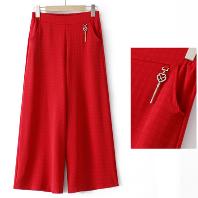 Γυναικείο ελαστικό παντελόνι με τσέπη