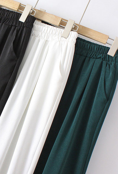 Pantaloni casual dama - cu elastic