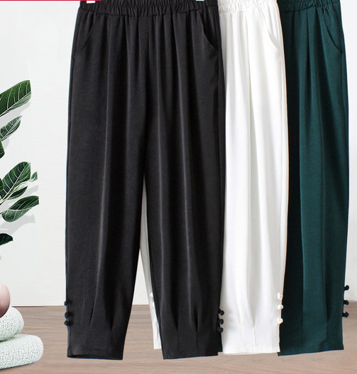 Pantaloni casual dama - cu elastic