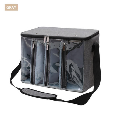 Fashion Μεγάλης χωρητικότητας Πολυλειτουργική Τσάντα ώμου Αξεσουάρ Εργαλείο ραψίματος Τσάντα αποθήκευσης Τσάντα Μάλλινη Τσάντα οργάνωσης ταξιδιού Τσάντα αποθήκευσης