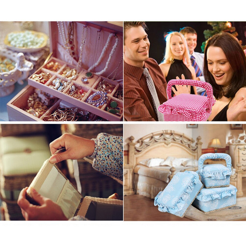 Cutie organizatoare pentru cusut Cutie pentru ață Cutie pentru depozitare ață de cusut Cutie pentru instrumente pentru depozitare ace și ață Coș de depozitare Cutie pentru cusut din țesătură