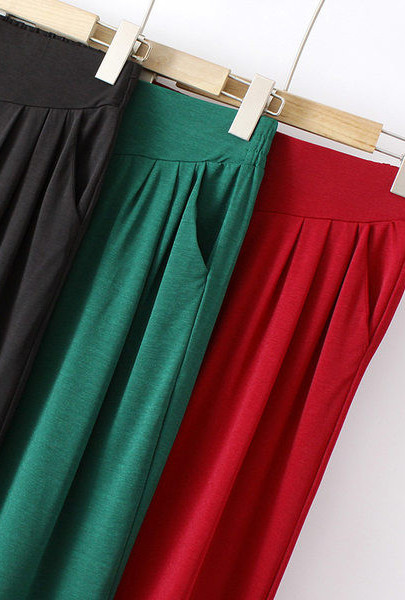 Laia säärega vabaaja püksid