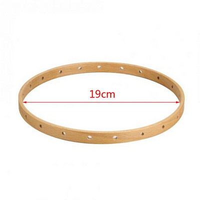 Στρογγυλό ξύλινο πλέξιμο αργαλειό Craft Weaving DIY Εργαλεία Κρεμαστό Μηχανή Σύνταξης